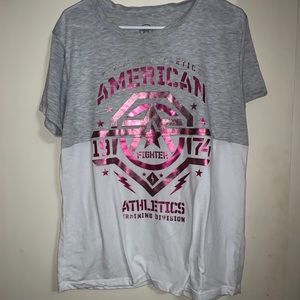 American fighter short sleeve